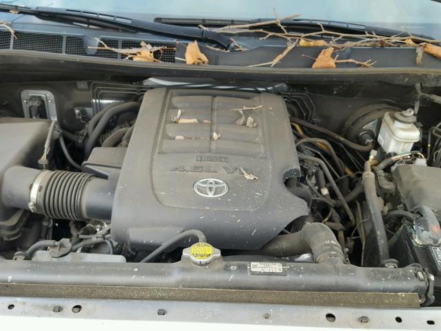 5TFRM5F15CX050476 - 2012 TOYOTA TUNDRA DOU SILVER photo 7