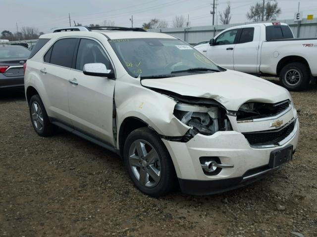 1GNFLHEK0EZ132132 - 2014 CHEVROLET EQUINOX LT WHITE photo 1