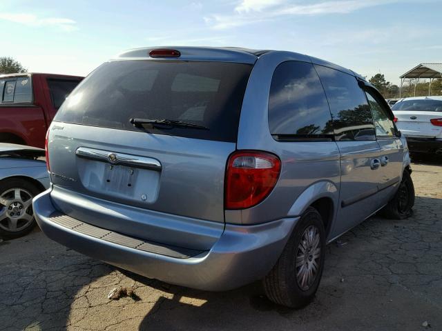 1A4GP45RX6B632391 - 2006 CHRYSLER TOWN & COU BLUE photo 4