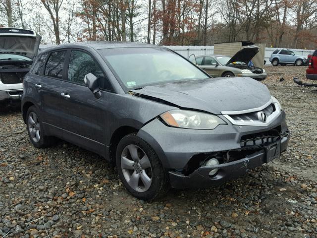 5J8TB18538A015791 - 2008 ACURA RDX TECHNO GRAY photo 1