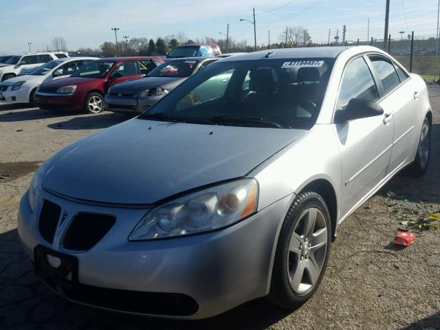 1G2ZG57B494110051 - 2009 PONTIAC G6 SILVER photo 2