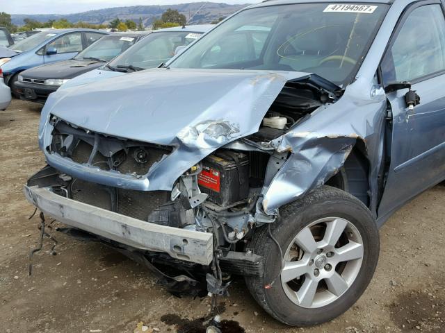 2T2HA31U76C101663 - 2006 LEXUS RX 330 BLUE photo 9