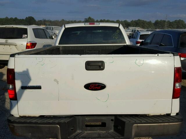 1FTVX12577NA39052 - 2007 FORD F150 WHITE photo 9