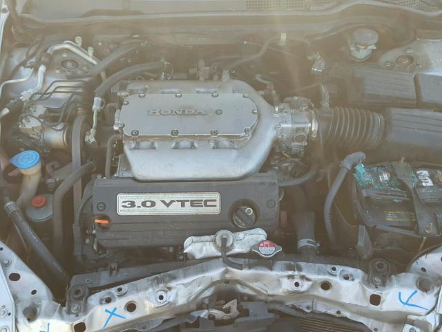 1HGCM66507A038180 - 2007 HONDA ACCORD EX SILVER photo 7