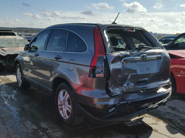 5J6RE3H7XBL017394 - 2011 HONDA CR-V EXL BROWN photo 3