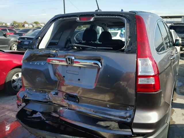 5J6RE3H7XBL017394 - 2011 HONDA CR-V EXL BROWN photo 9