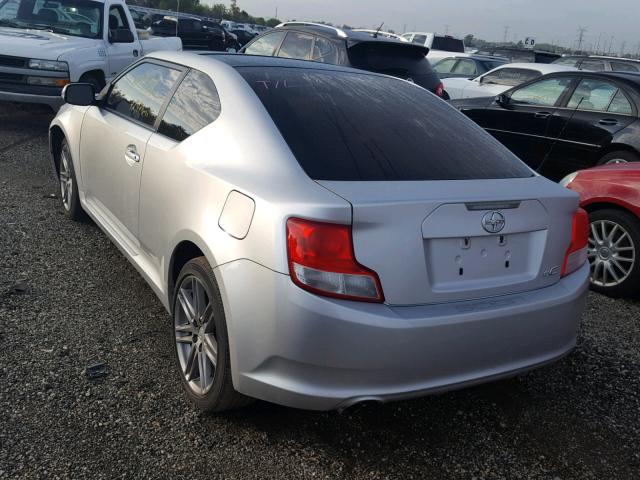 JTKJF5C77C3024445 - 2012 TOYOTA SCION TC 银色 照片 3