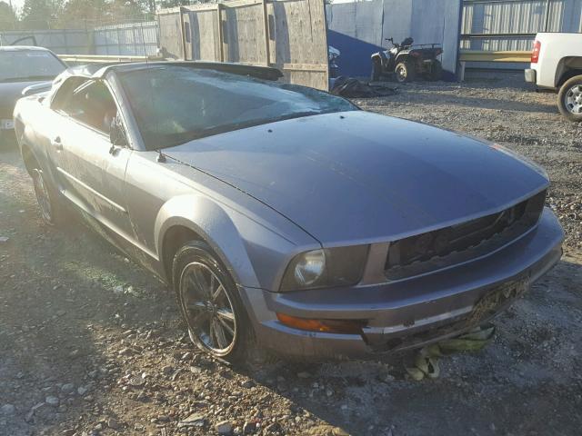 1ZVFT84N165202523 - 2006 FORD MUSTANG GRAY photo 1