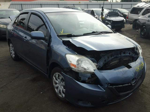 JTDBT4K3XCL037848 - 2012 TOYOTA YARIS BLUE photo 1