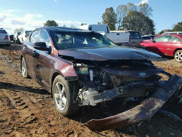 5XXGM4A77FG397297 - 2015 KIA OPTIMA LX MAROON photo 1