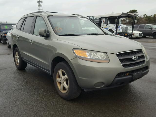 5NMSG13D87H103167 - 2007 HYUNDAI SANTA FE G GREEN photo 1