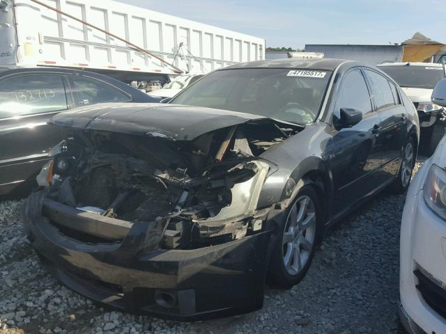 1N4BA41E57C842399 - 2007 NISSAN MAXIMA SE BLACK photo 2