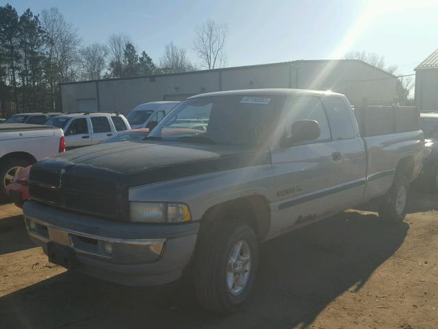 3B7HF13ZXXG159650 - 1999 DODGE RAM 1500 GRAY photo 2