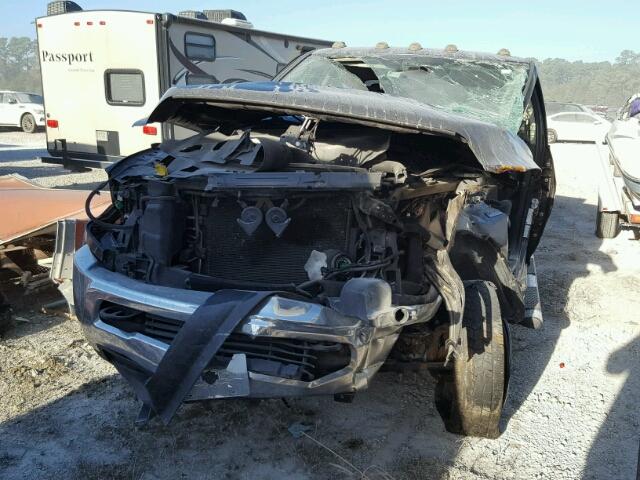 3D7TT2CT6BG578405 - 2011 DODGE RAM 2500 BLACK photo 2