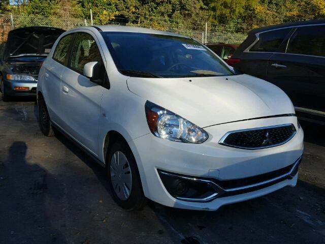 ML32A3HJ0HH019913 - 2017 MITSUBISHI MIRAGE ES WHITE photo 1