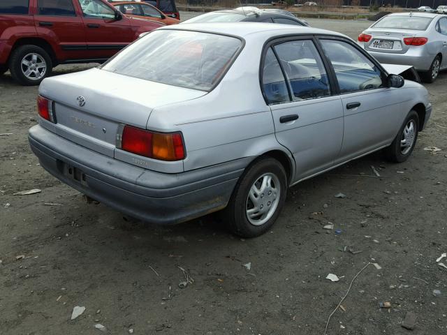 JT2EL43A5M0019389 - 1991 TOYOTA TERCEL DEL SILVER photo 4