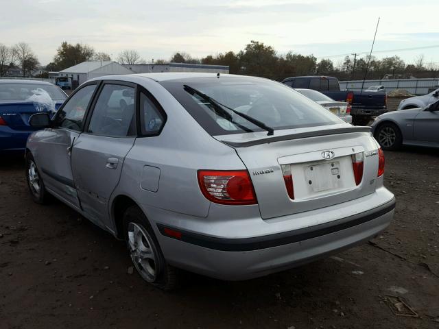 KMHDN56D84U121721 - 2004 HYUNDAI ELANTRA GL SILVER photo 3