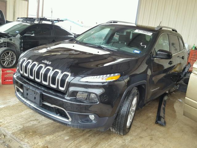 1C4PJLCS5FW554120 - 2015 JEEP CHEROKEE L BLACK photo 2