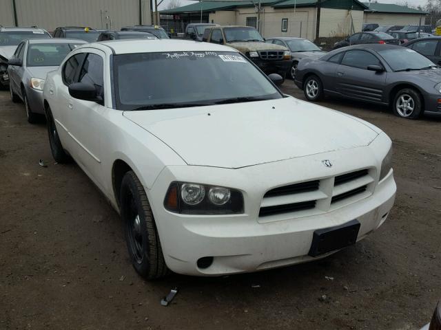 2B3LA43T79H600046 - 2009 DODGE CHARGER WHITE photo 1