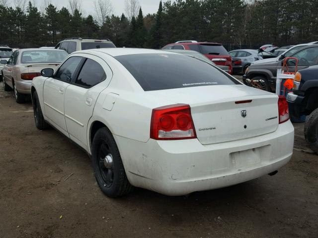 2B3LA43T79H600046 - 2009 DODGE CHARGER WHITE photo 3