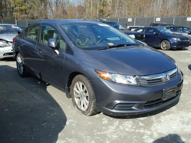 19XFB2F89CE311001 - 2012 HONDA CIVIC EX GRAY photo 1