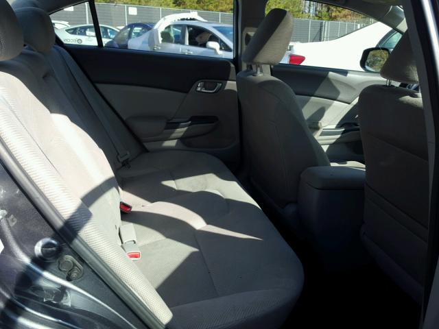19XFB2F89CE311001 - 2012 HONDA CIVIC EX GRAY photo 6