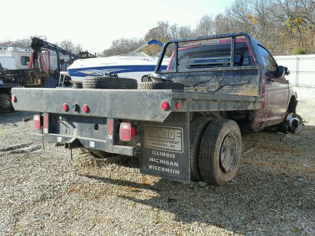 3C7WRTAJXHG567609 - 2017 RAM 3500 MAROON photo 4