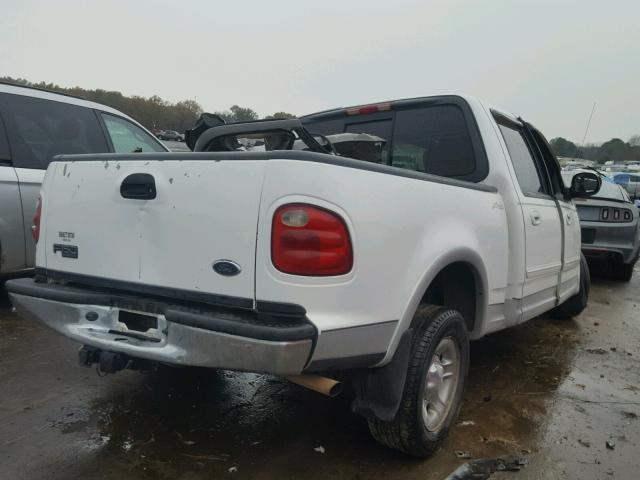 1FTRW07W11KF51026 - 2001 FORD F150 SUPER WHITE photo 4