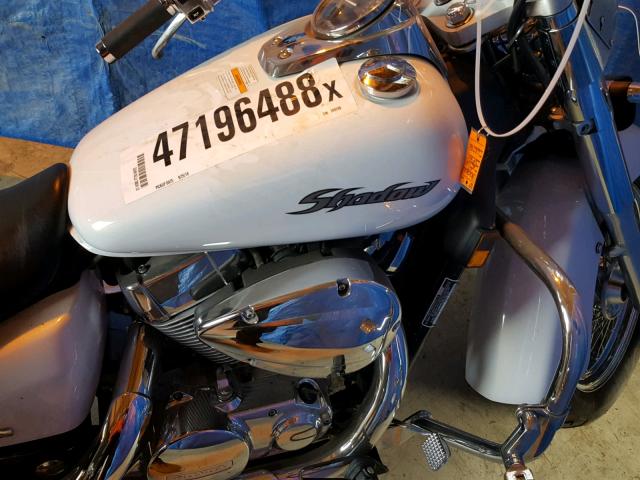 JH2RC50117M300208 - 2007 HONDA VT750 WHITE photo 9