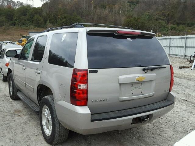 1GNFK23019R256742 - 2009 CHEVROLET TAHOE K150 TAN photo 3