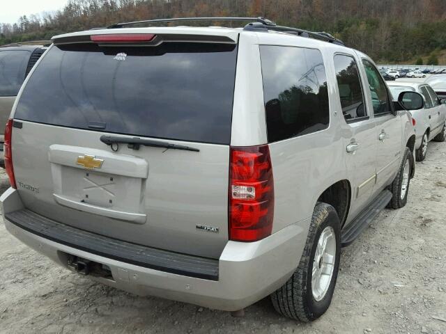 1GNFK23019R256742 - 2009 CHEVROLET TAHOE K150 TAN photo 4