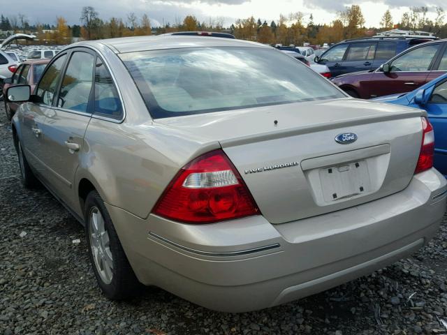 1FAFP23146G122078 - 2006 FORD FIVE HUNDR BEIGE photo 3