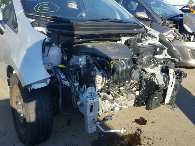 KNADM5A30D6311715 - 2013 KIA RIO LX SILVER photo 9