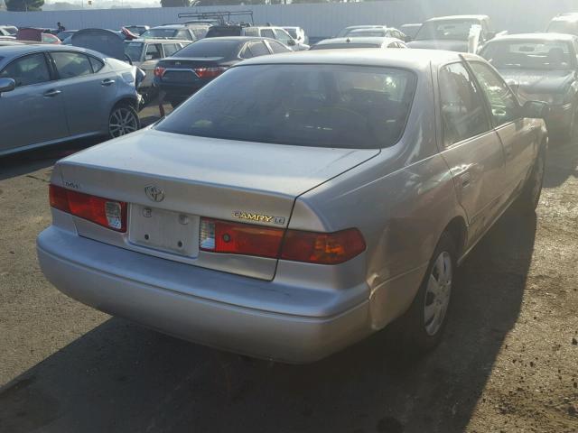 4T1BG22K61U771714 - 2001 TOYOTA CAMRY CE BROWN photo 4