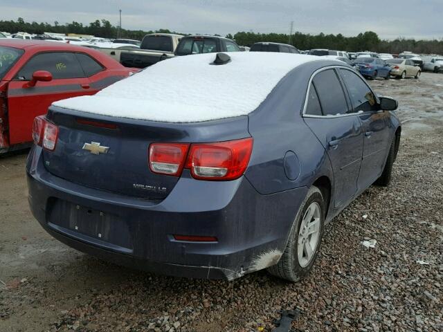 1G11B5SL0FF250680 - 2015 CHEVROLET MALIBU LS BLUE photo 4