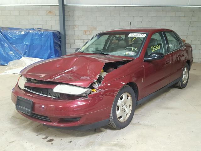 1G8JW54R62Y511039 - 2002 SATURN L300 RED photo 2