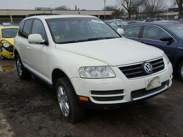 WVGCM77L44D039565 - 2004 VOLKSWAGEN TOUAREG 4. WHITE photo 1