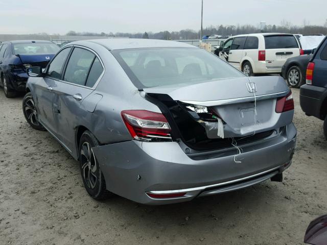 1HGCR2F30HA163786 - 2017 HONDA ACCORD LX SILVER photo 3