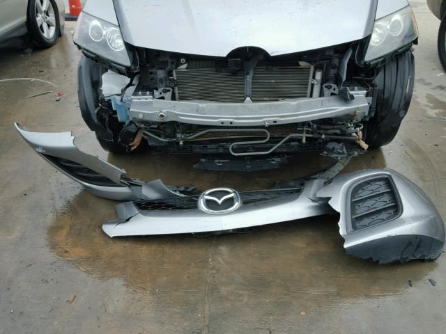 JM3ER2W35A0300277 - 2010 MAZDA CX-7 SILVER photo 9