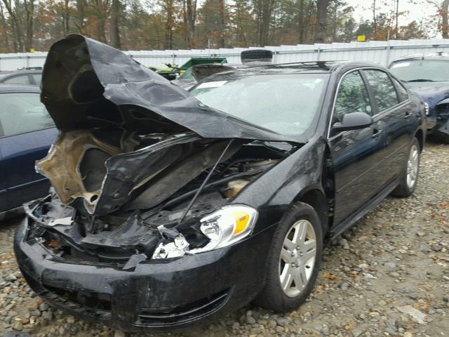2G1WG5E31C1302100 - 2012 CHEVROLET IMPALA LT Սև լուսանկար 2