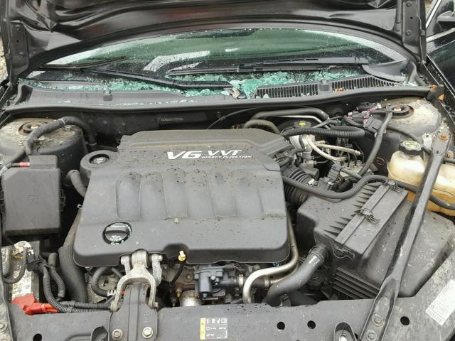 2G1WG5E31C1302100 - 2012 CHEVROLET IMPALA LT Սև լուսանկար 7
