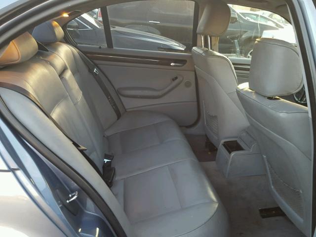 WBAET37432NG74043 - 2002 BMW 325 I BLUE photo 6