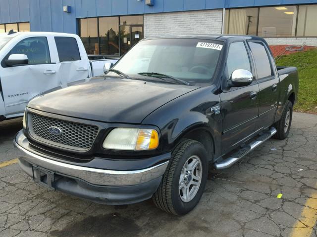 1FTRW07L42KE18154 - 2002 FORD F150 SUPER BLACK photo 2