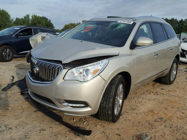 5GAKRBKD9GJ281912 - 2016 BUICK ENCLAVE SILVER photo 2