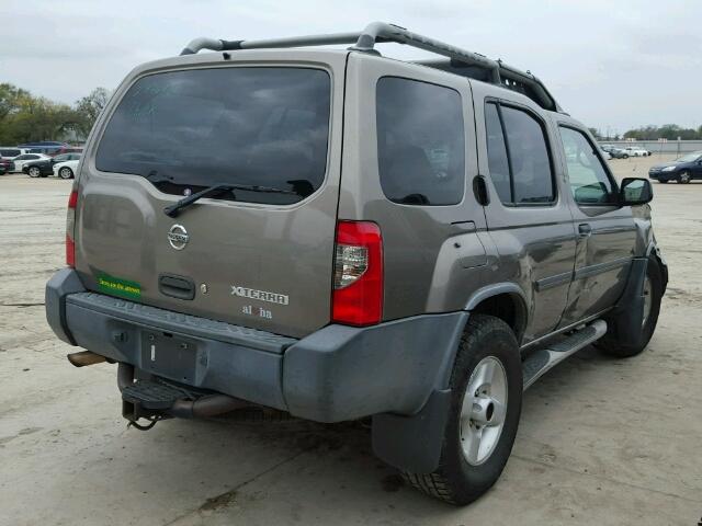 5N1ED28Y13C692932 - 2003 NISSAN XTERRA XE TAN photo 4