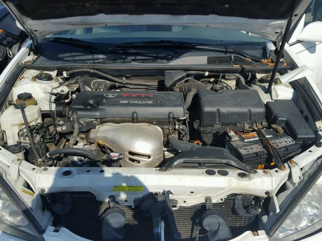 4T1BE32K15U621561 - 2005 TOYOTA CAMRY LE WHITE photo 7