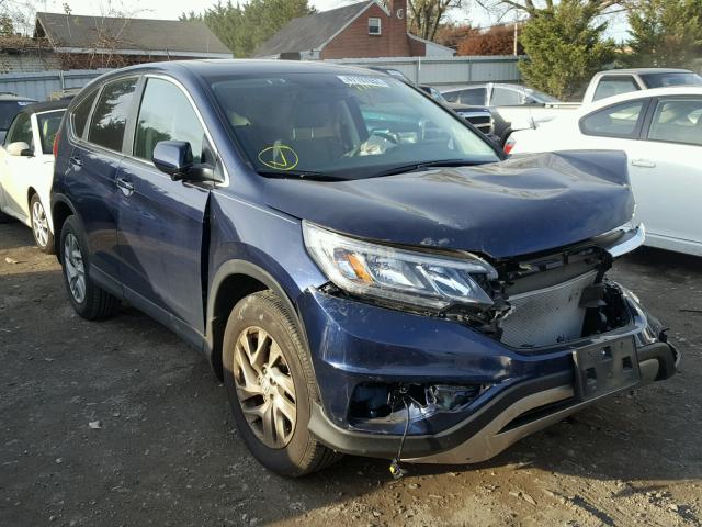 2HKRM4H53GH726063 - 2016 HONDA CR-V EX BLUE photo 1