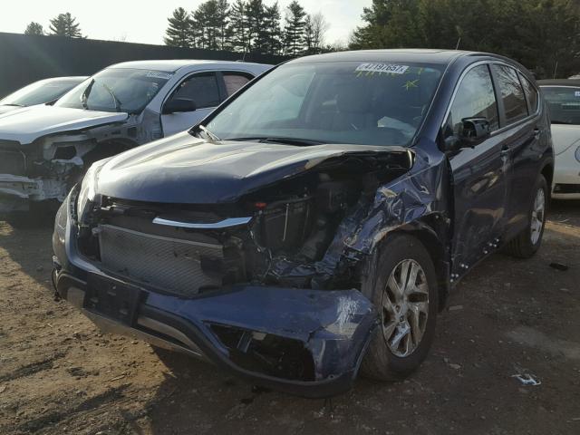 2HKRM4H53GH726063 - 2016 HONDA CR-V EX ლურჯი ფოტო 2