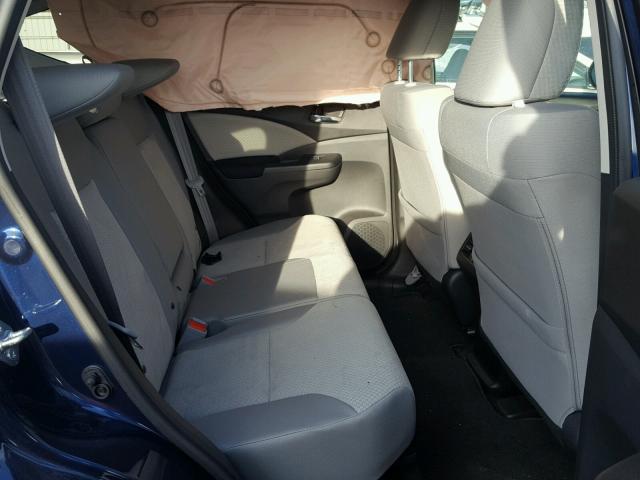 2HKRM4H53GH726063 - 2016 HONDA CR-V EX ლურჯი ფოტო 6