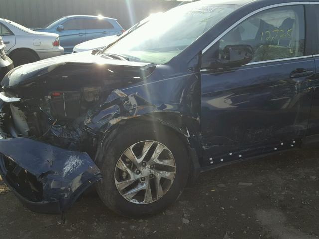 2HKRM4H53GH726063 - 2016 HONDA CR-V EX ლურჯი ფოტო 9